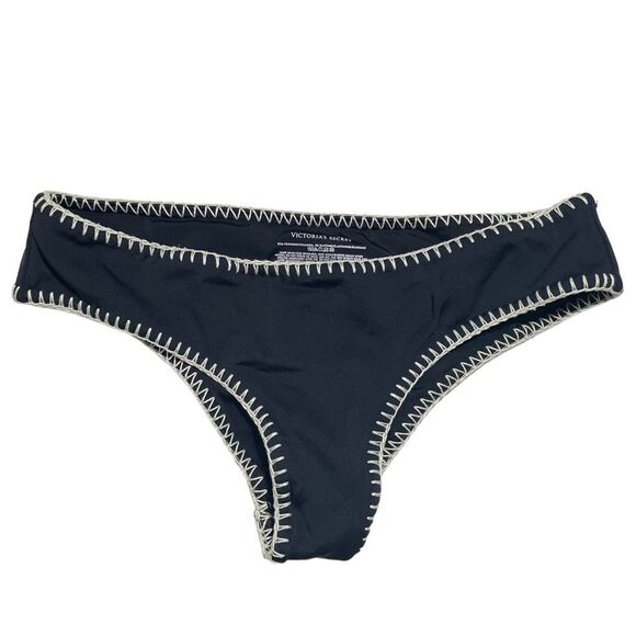 Victoria’s Secret Black Bikini Swim Bottoms - Picture 1 of 2